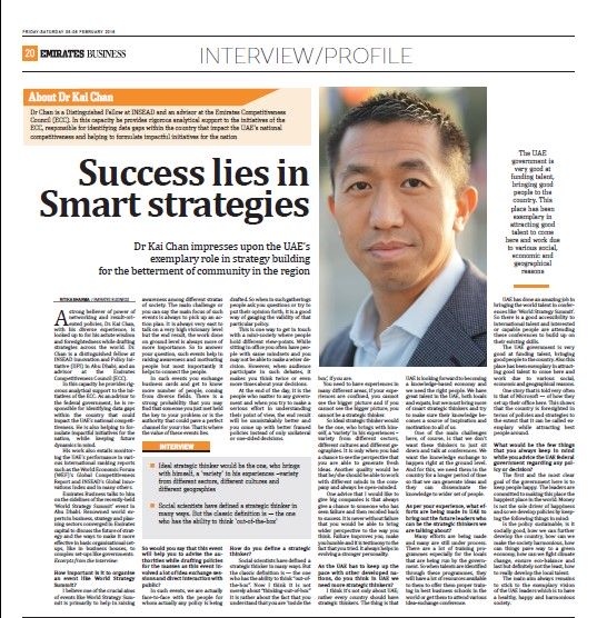 EmiratesBusiness_Interview with Kai Chan_Feb 2016
